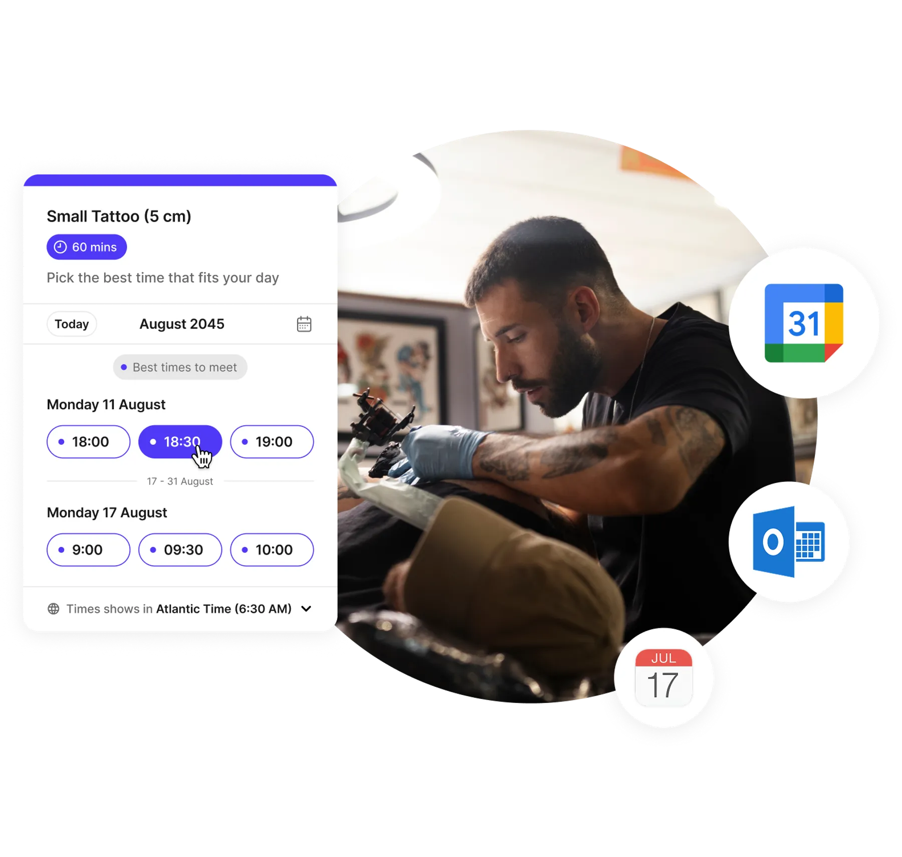 online booking for tattoo studios