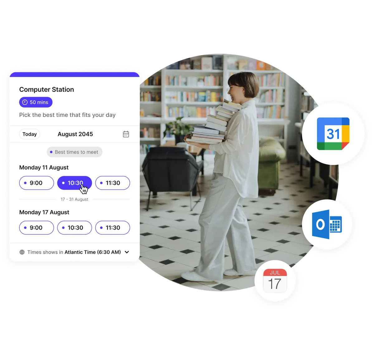 Réservations de bibliothèque en ligne