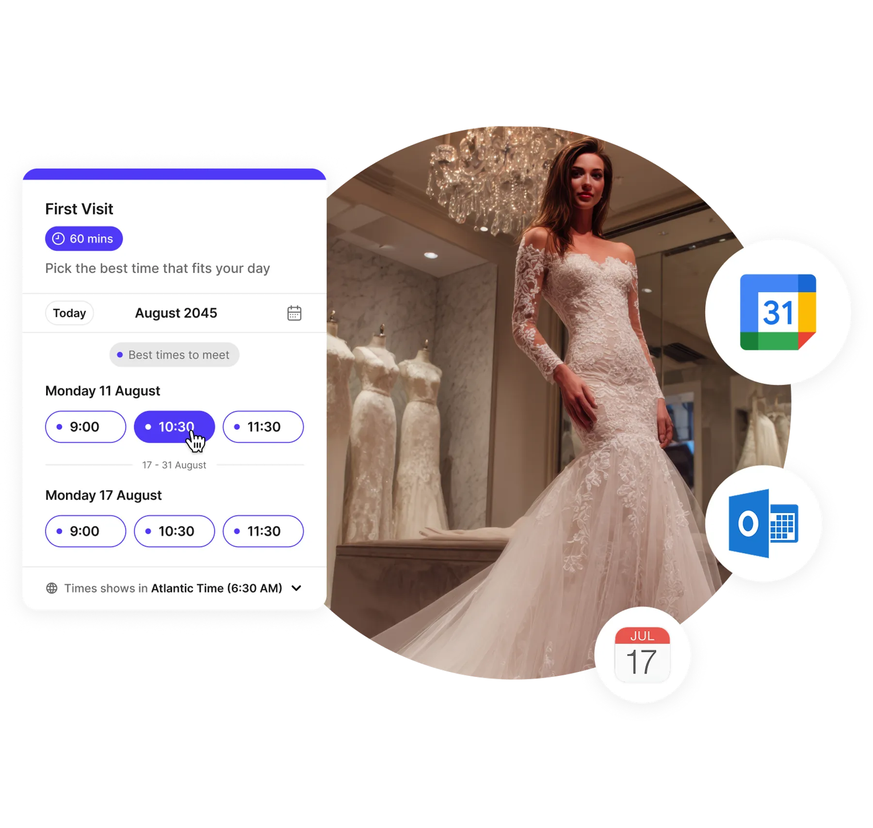 bridal salon scheduling software