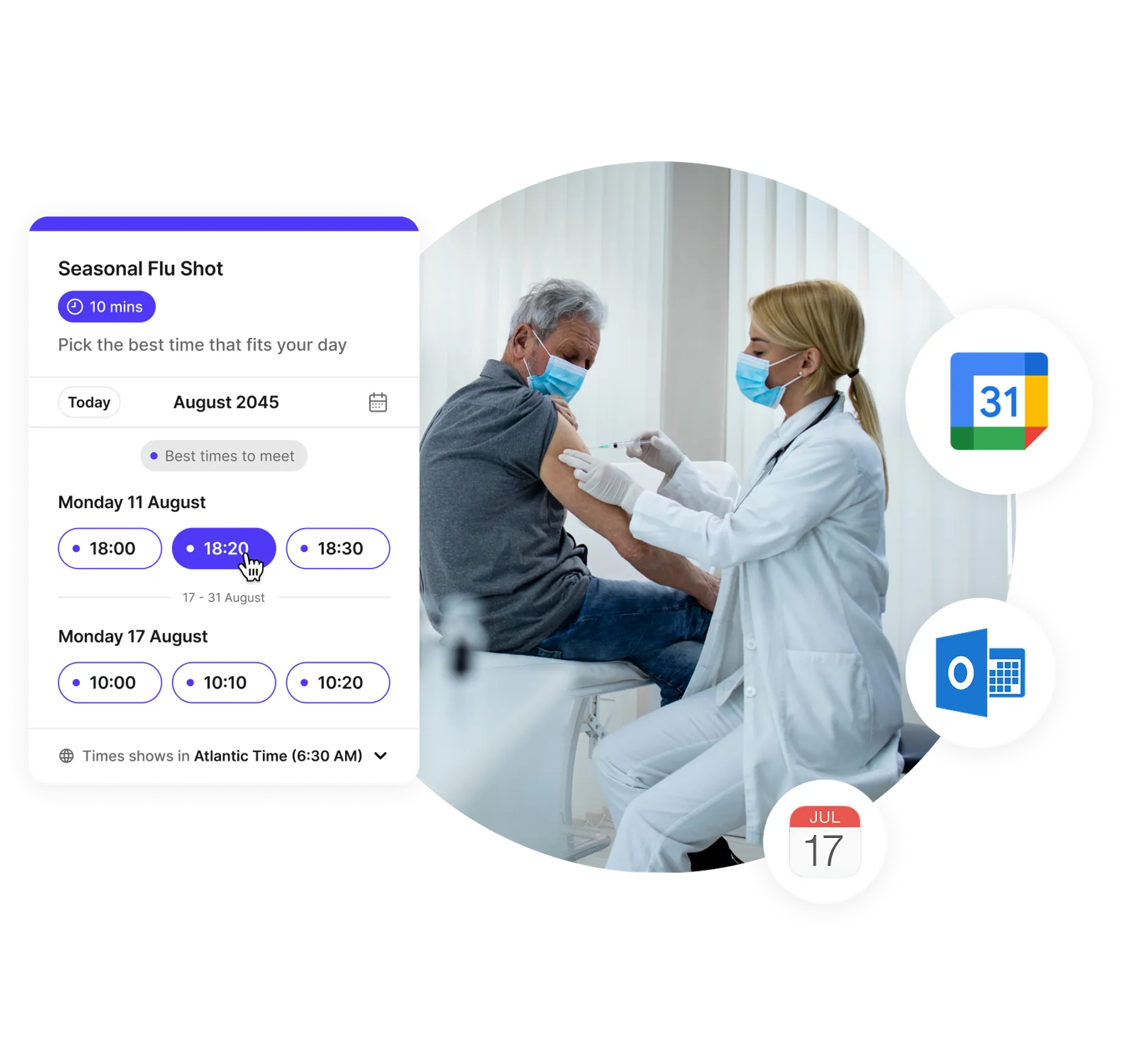 vaccination booking software
