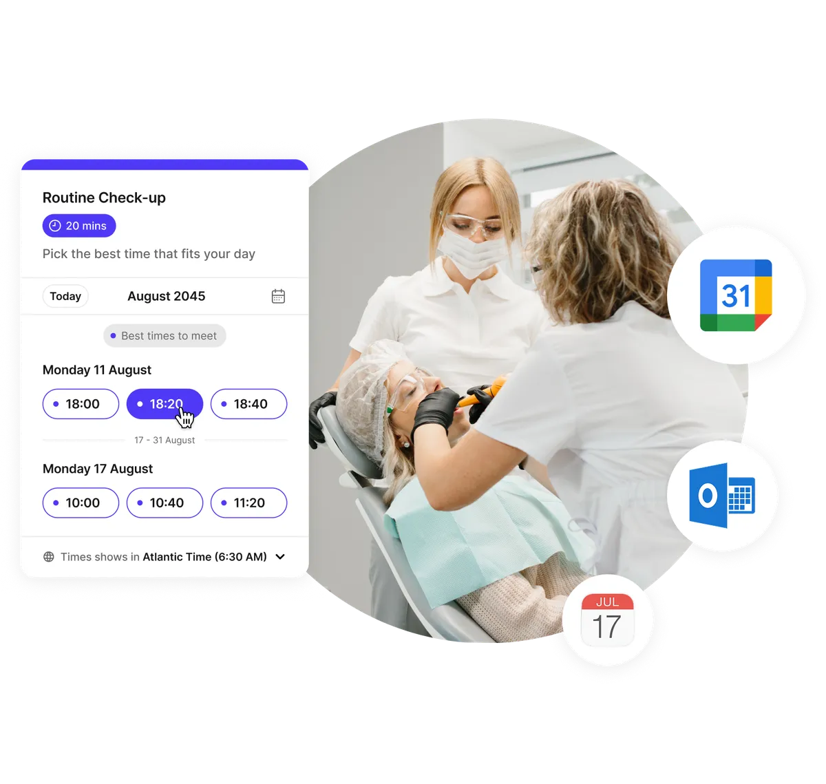 Logiciel de planification en ligne pour dentistes