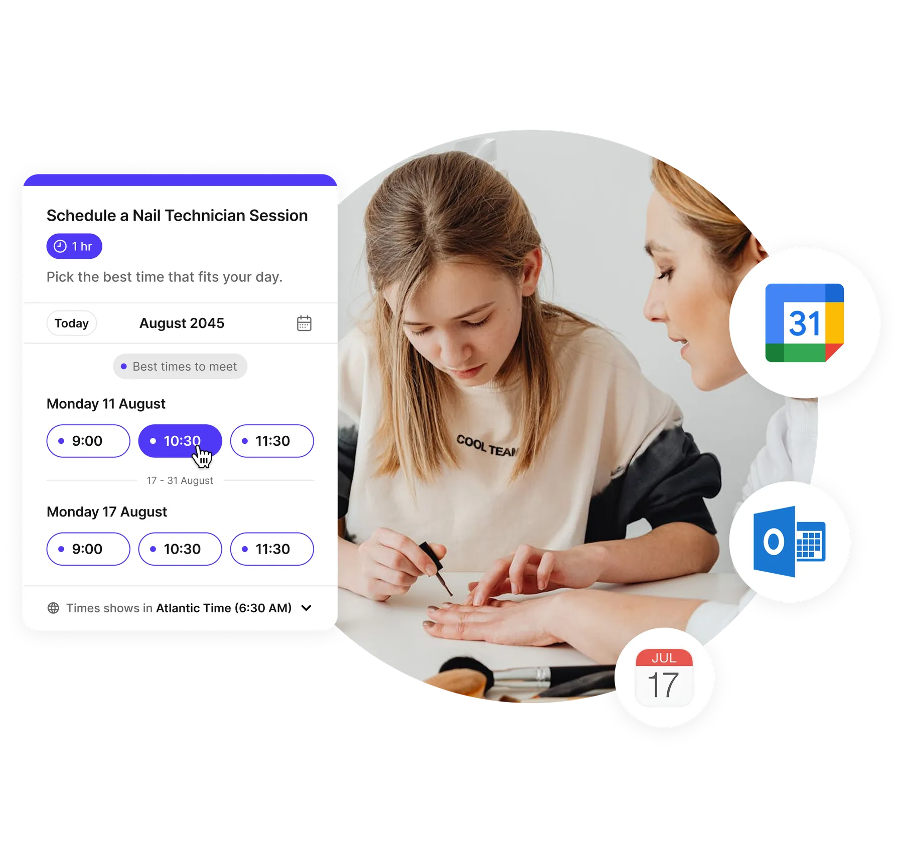 nail salon booking software