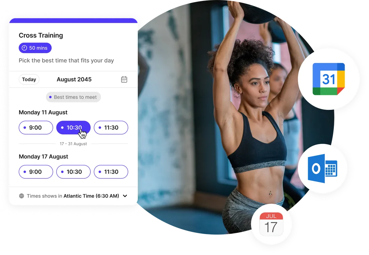Logiciel réservation studio fitness
