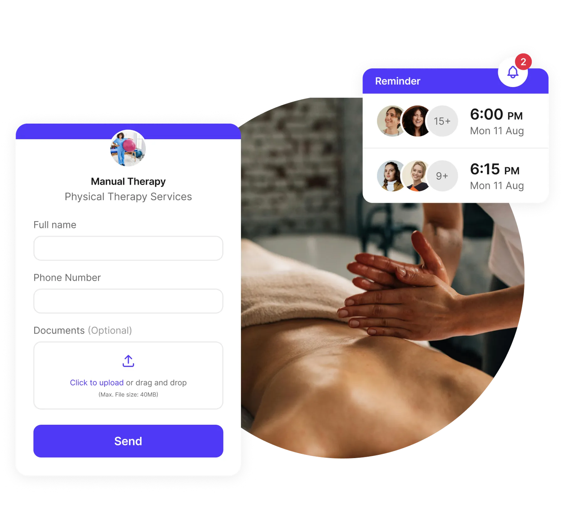 Physiotherapy scheduling software