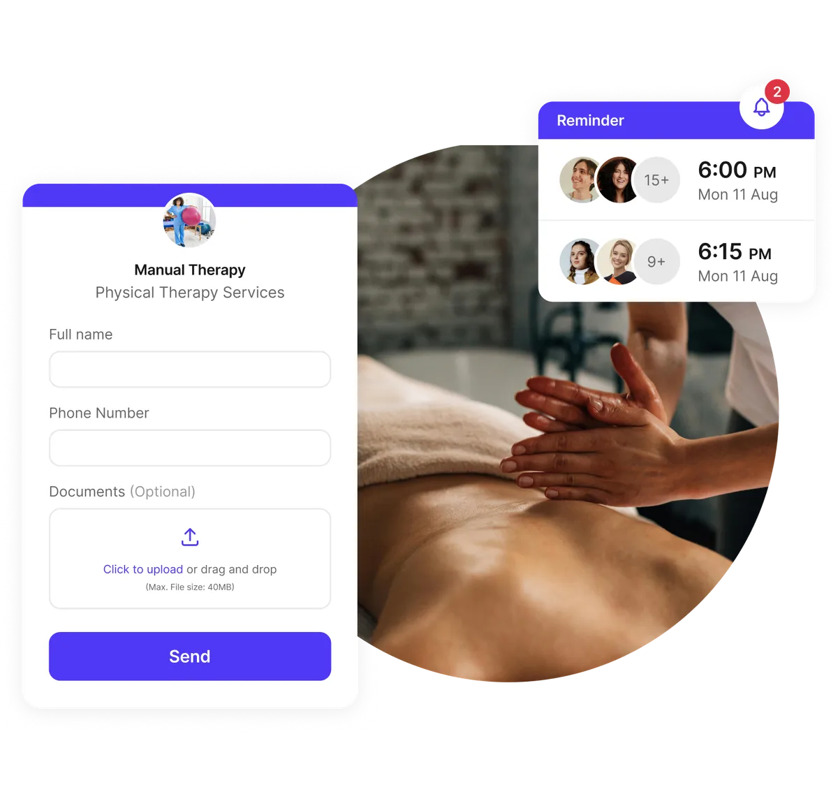 Physiotherapy scheduling software