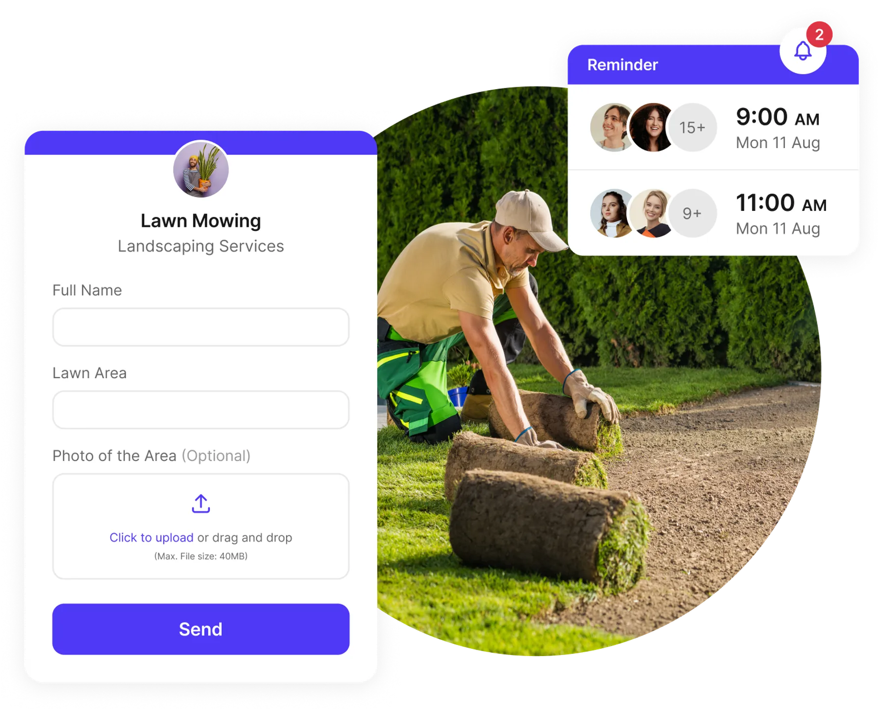 intake form for landscaping jobs