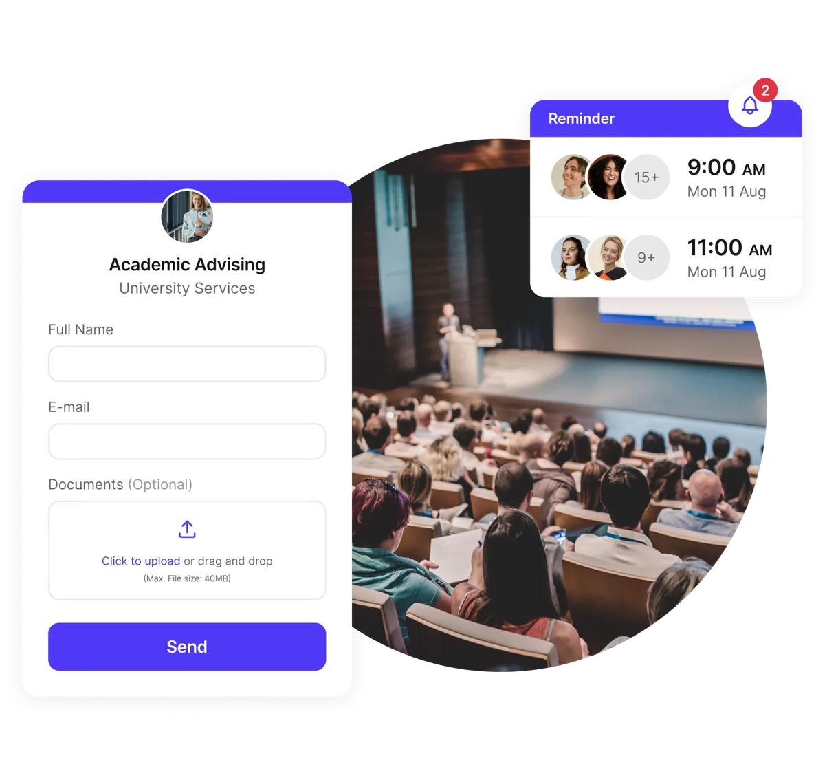 University intake forms