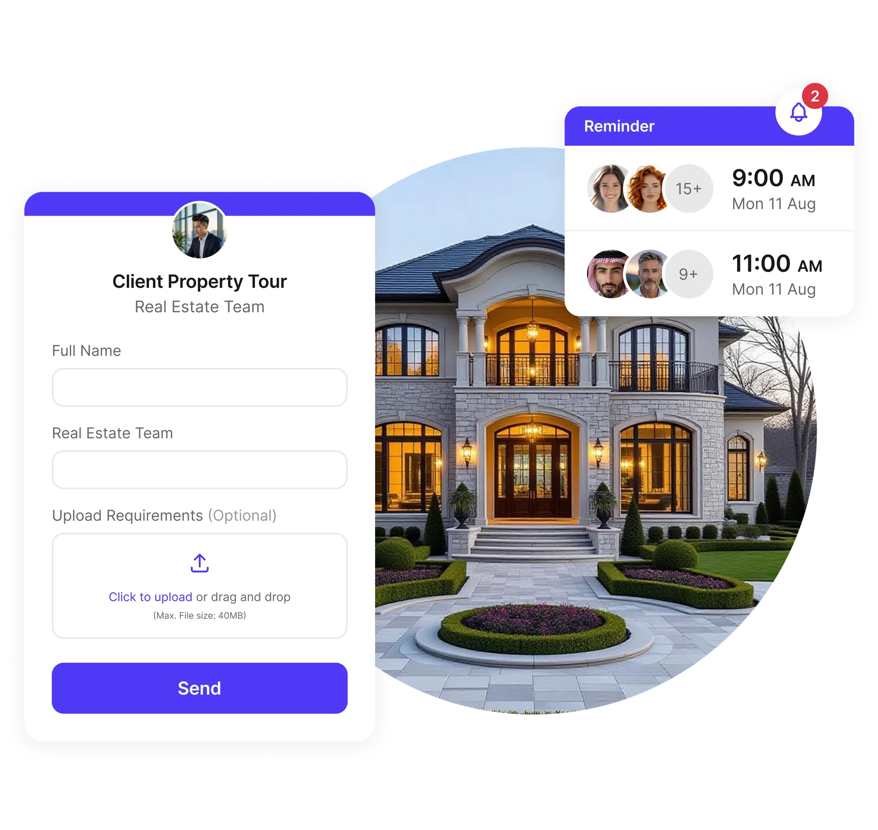 appointment scheduling for real estate agents
