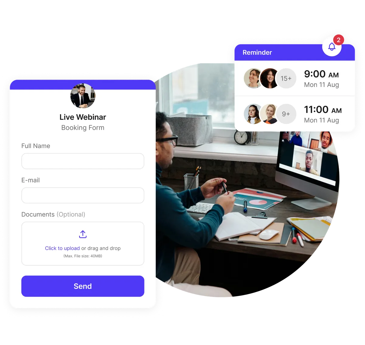 webinar registration customization