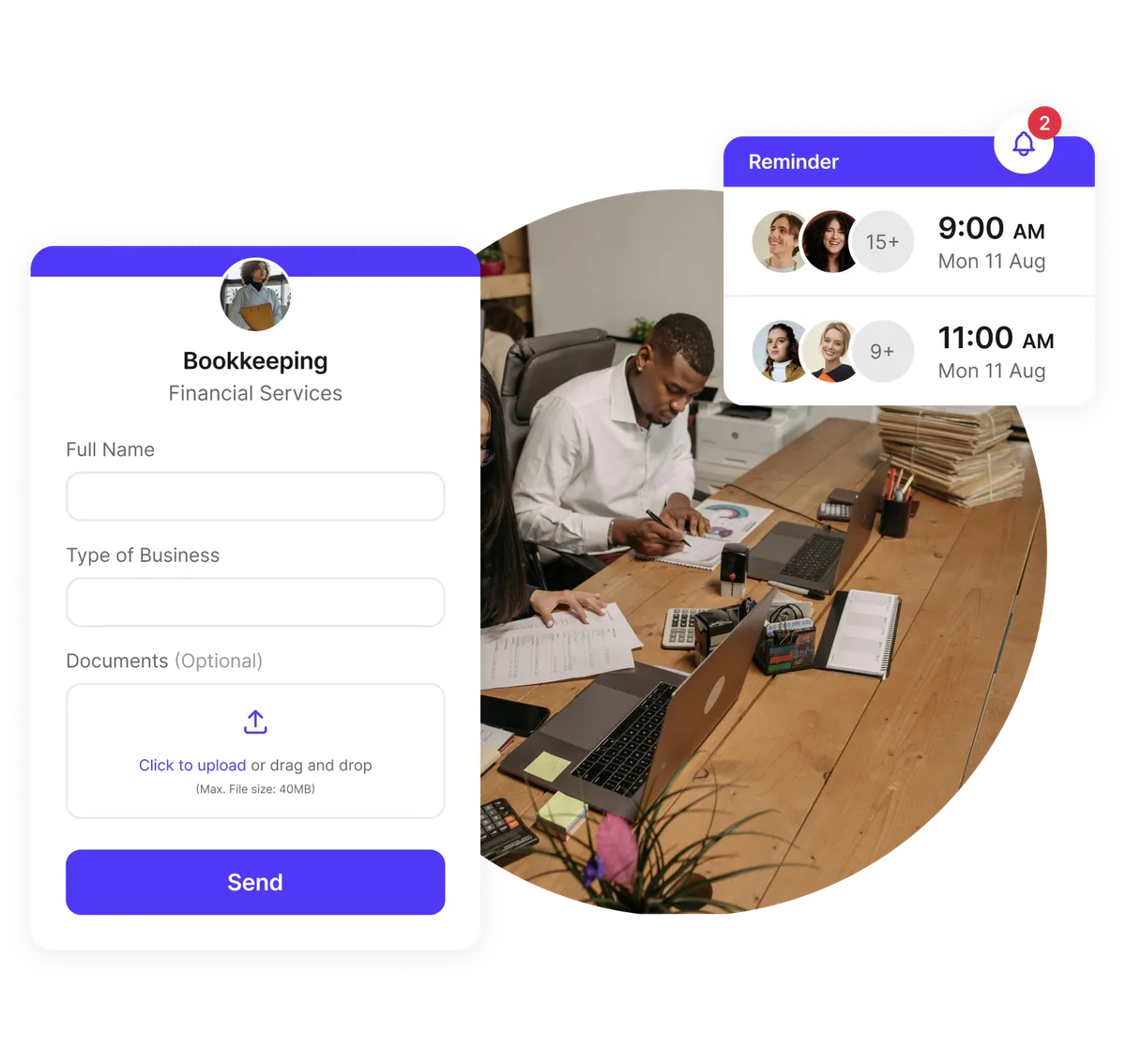Logiciel de prise de rendez-vous conseiller financier
