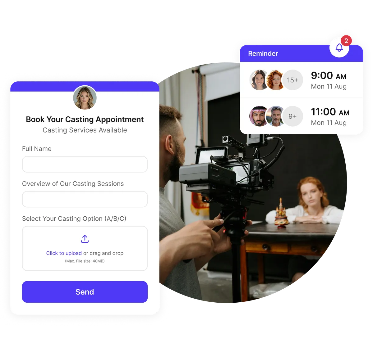 Formulaires intake audition