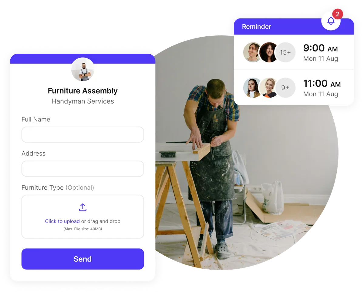 Calendrier de planification technicien