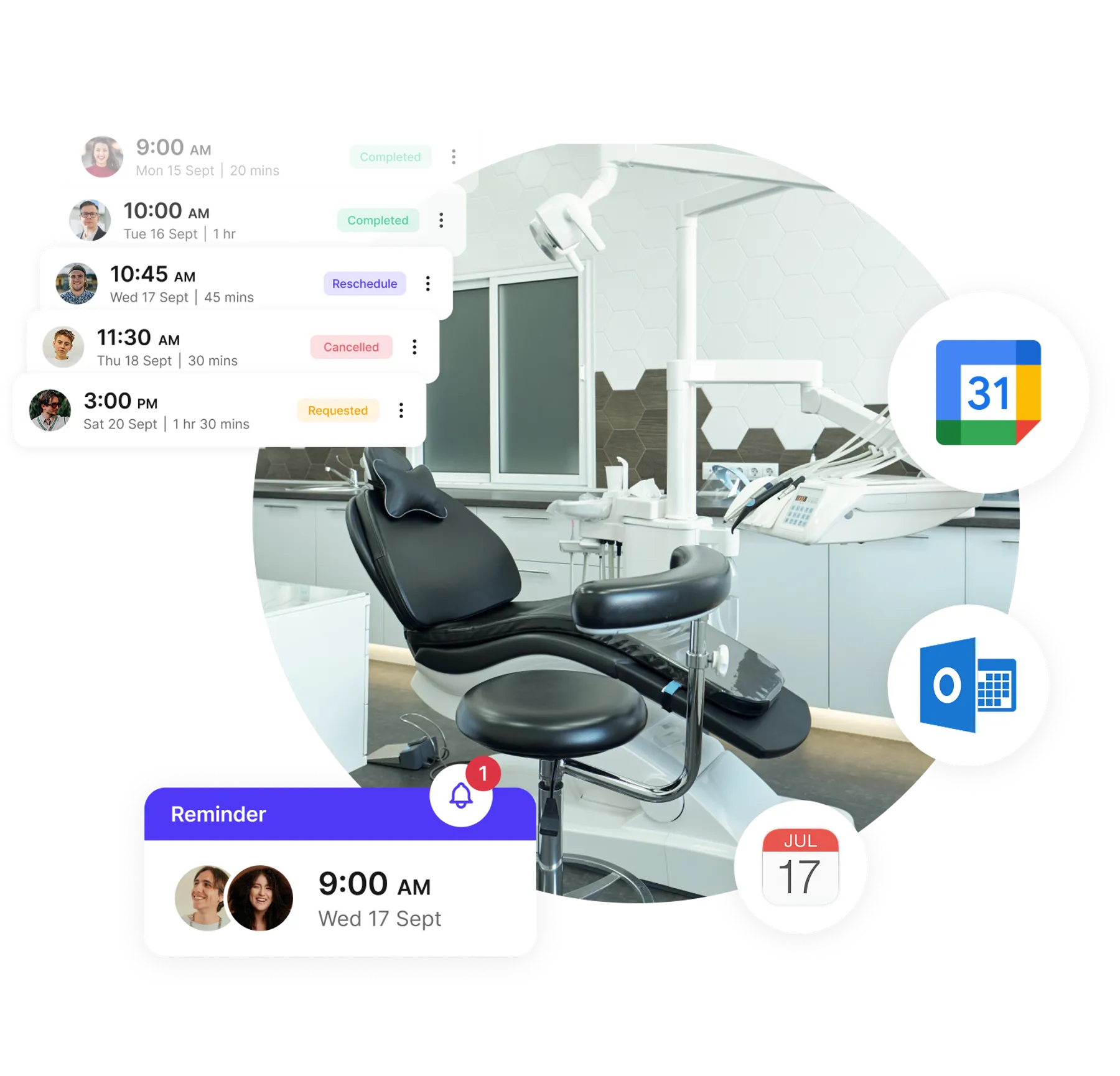 appointment reminders for dental clinics