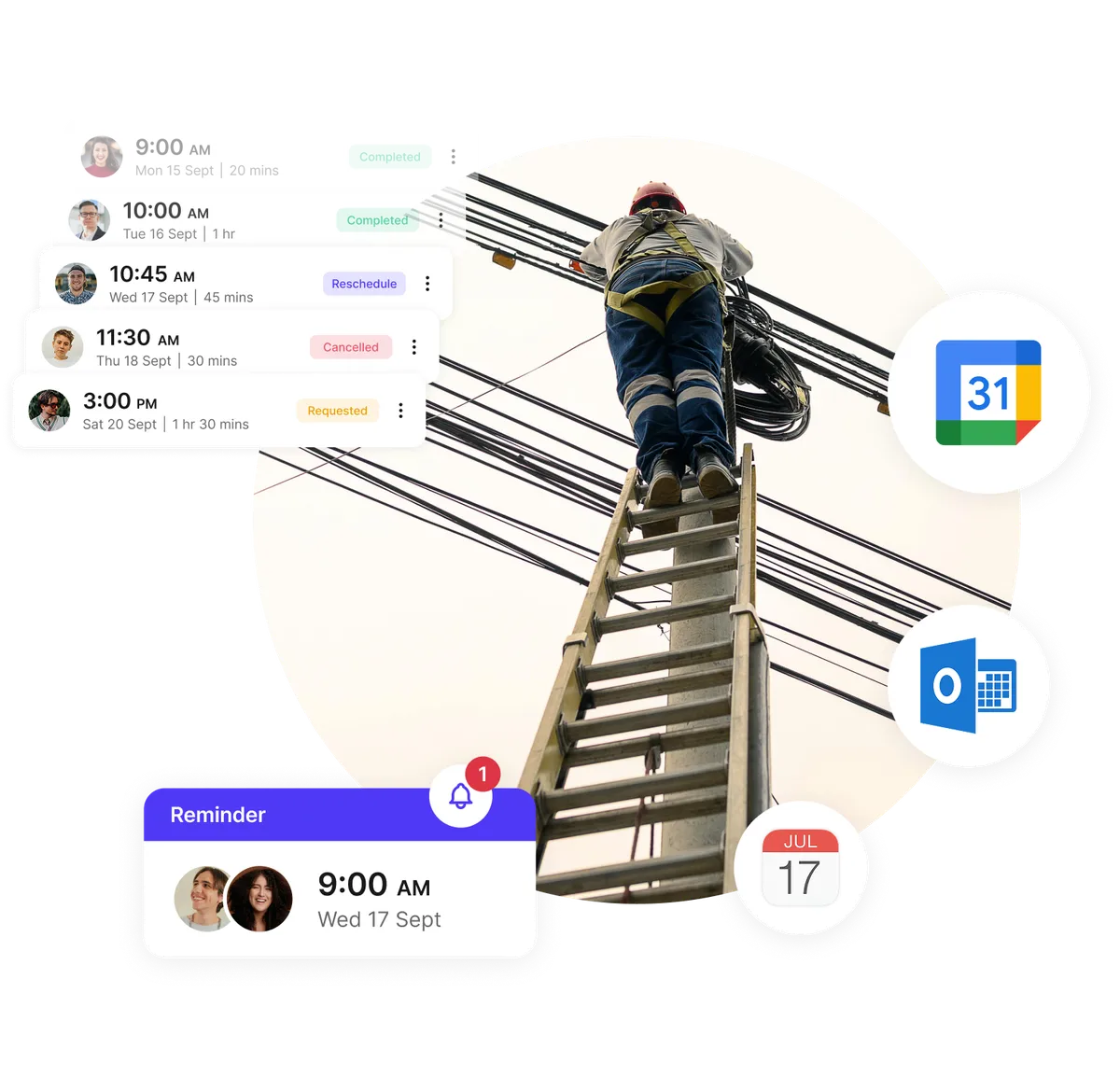 electrical maintenance scheduling app