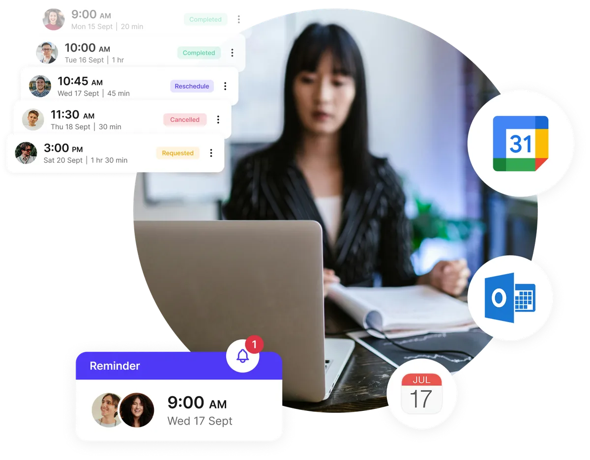 multiple invitees and reminders
