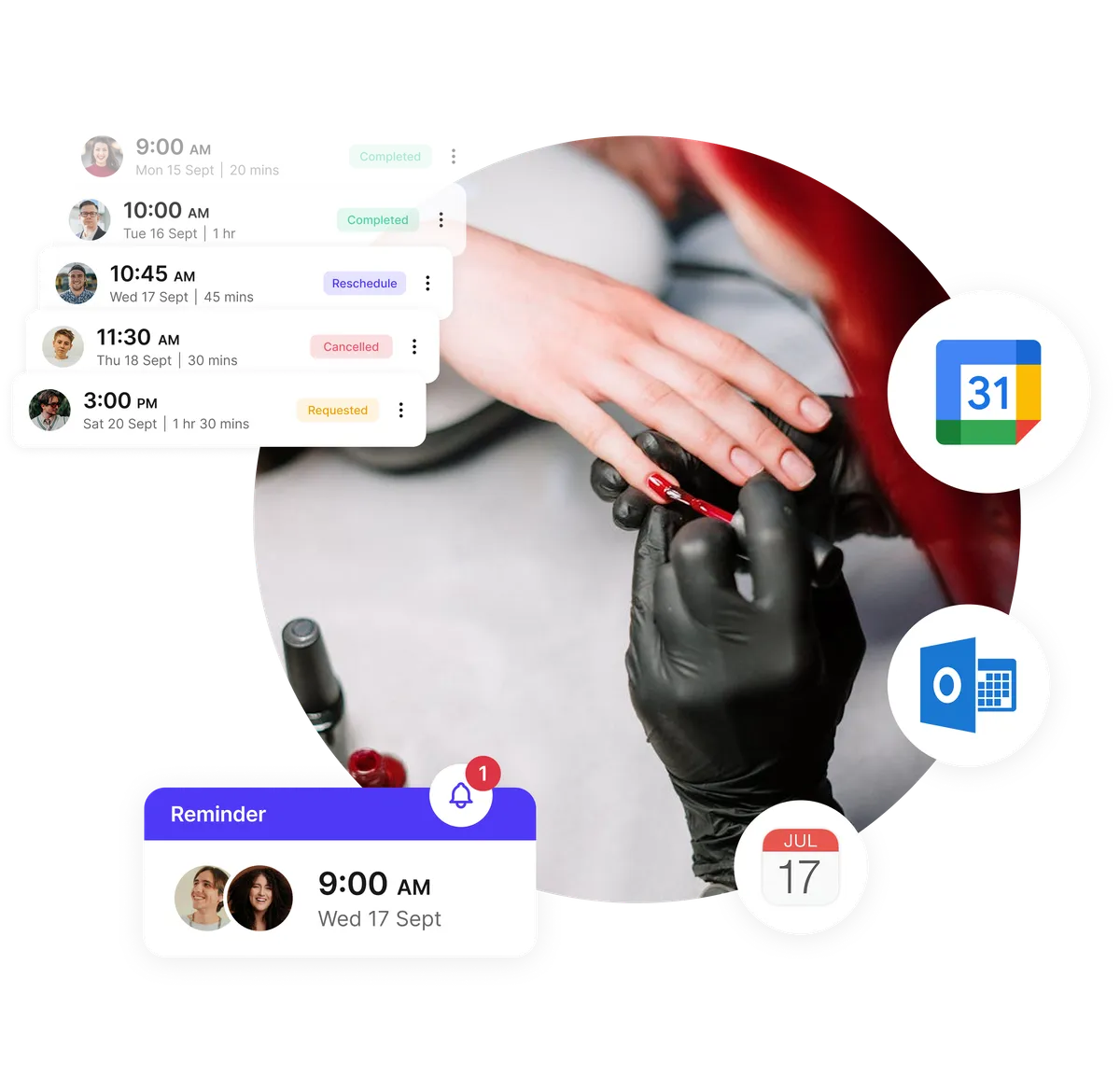 appointment scheduling software for nail salons