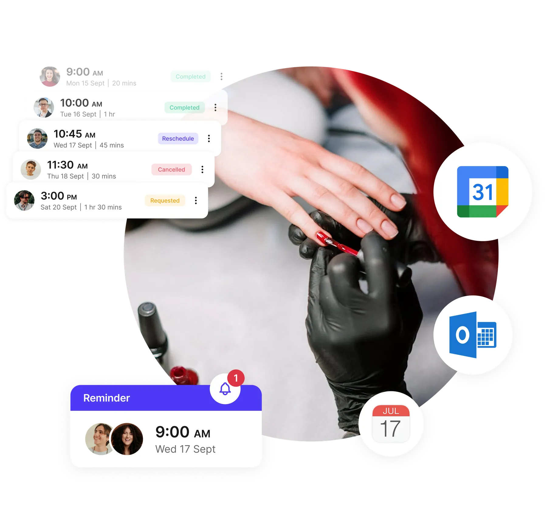 appointment scheduling software for nail salons