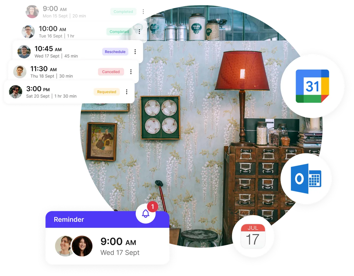 Rappels réservation joueurs
