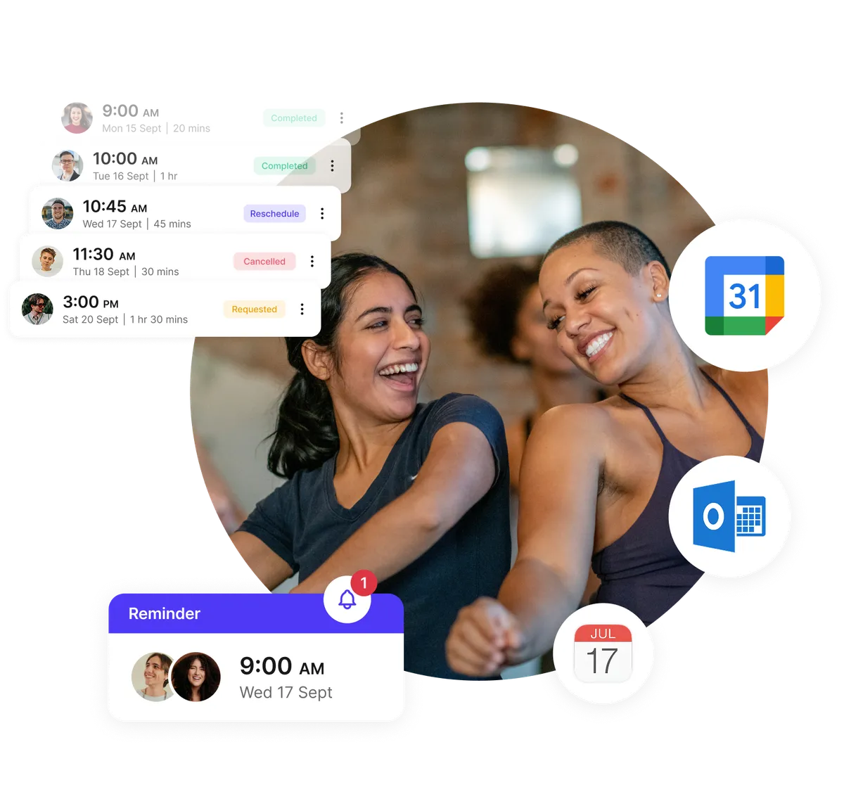 dance studio reminder automation