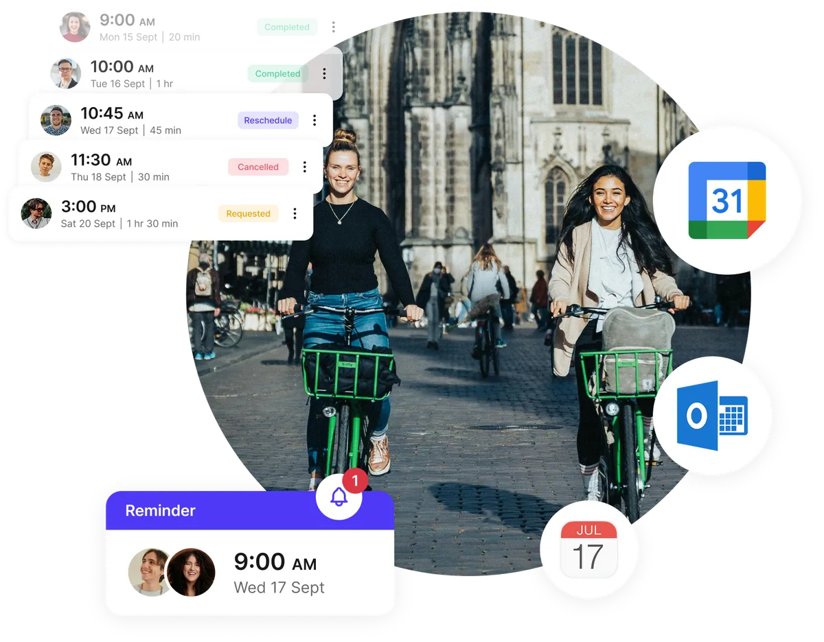 bicycle reservation management