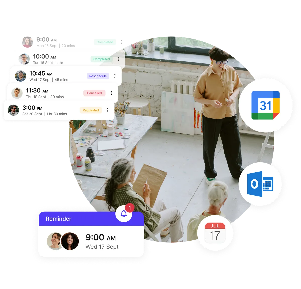 Réduire absences cours d'art