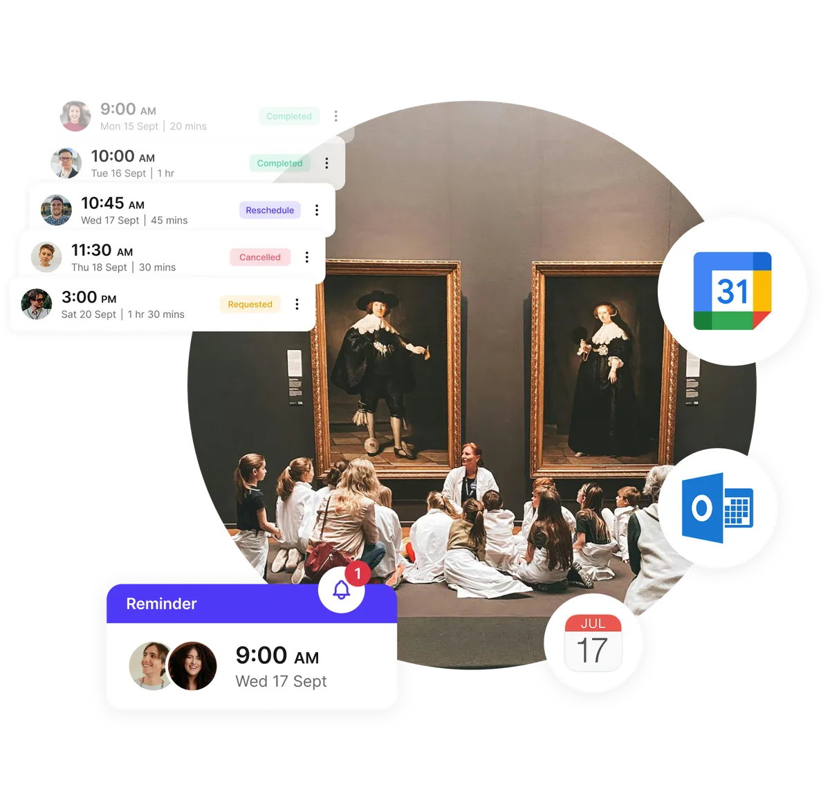 Automatisation rappels tour