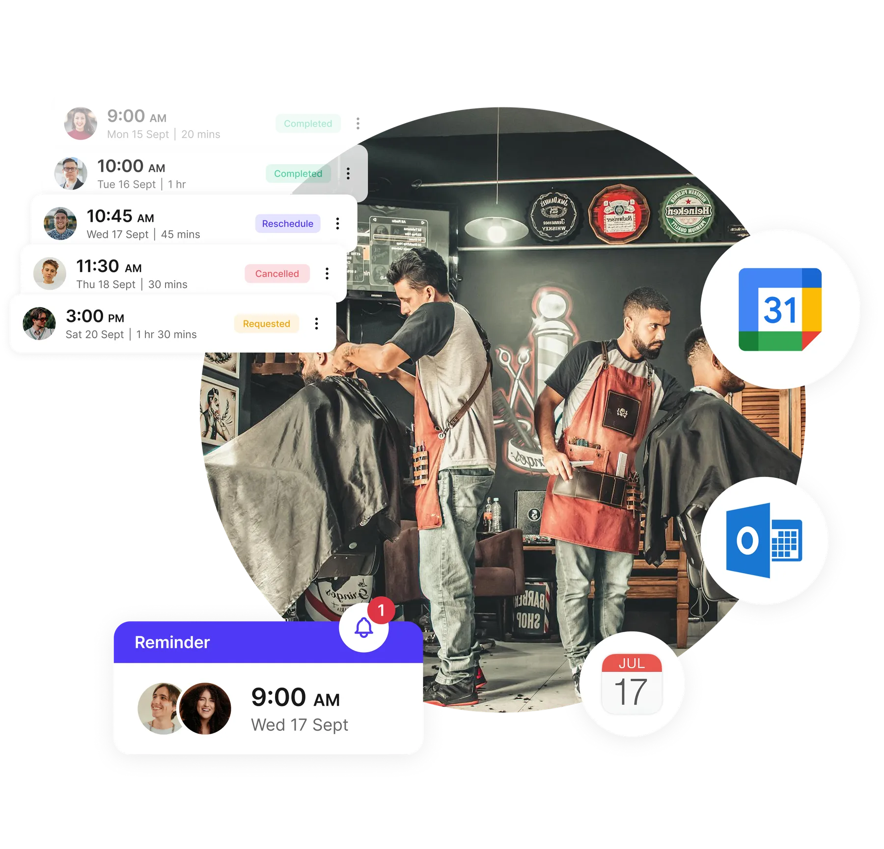 hair stylist scheduling software