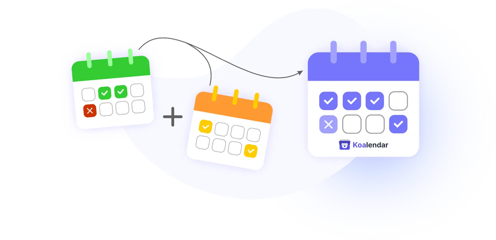 Koalendar calendar sync screenshot