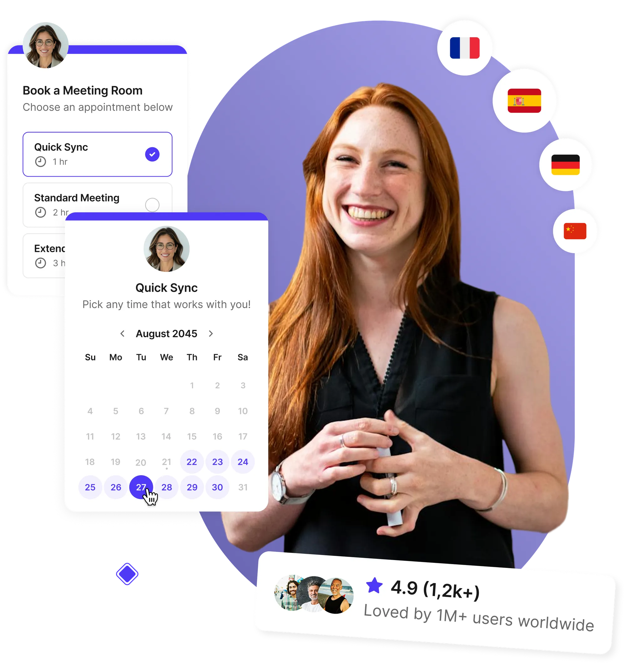 Conference room scheduling software