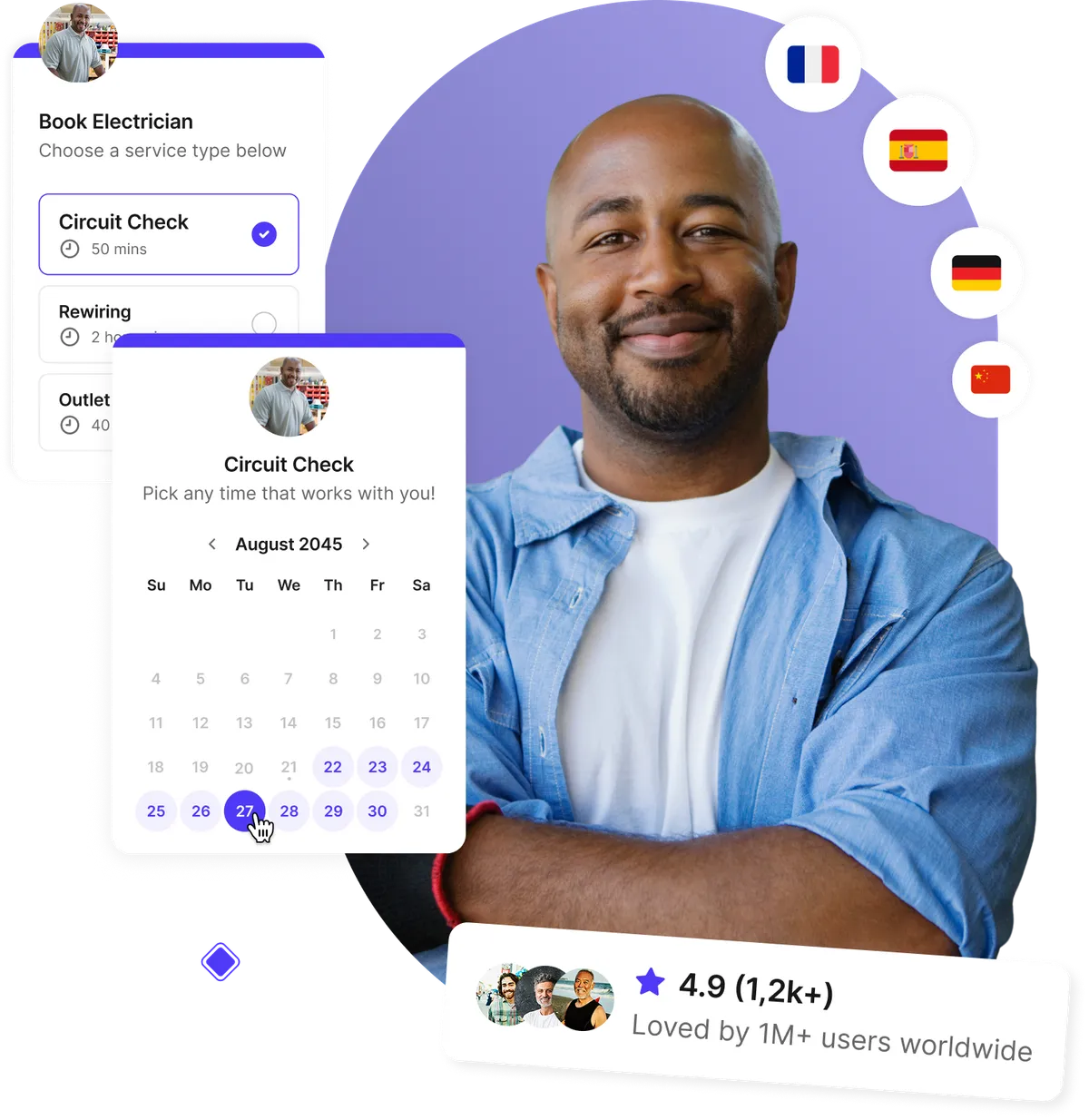 Logiciel de planification pour électriciens