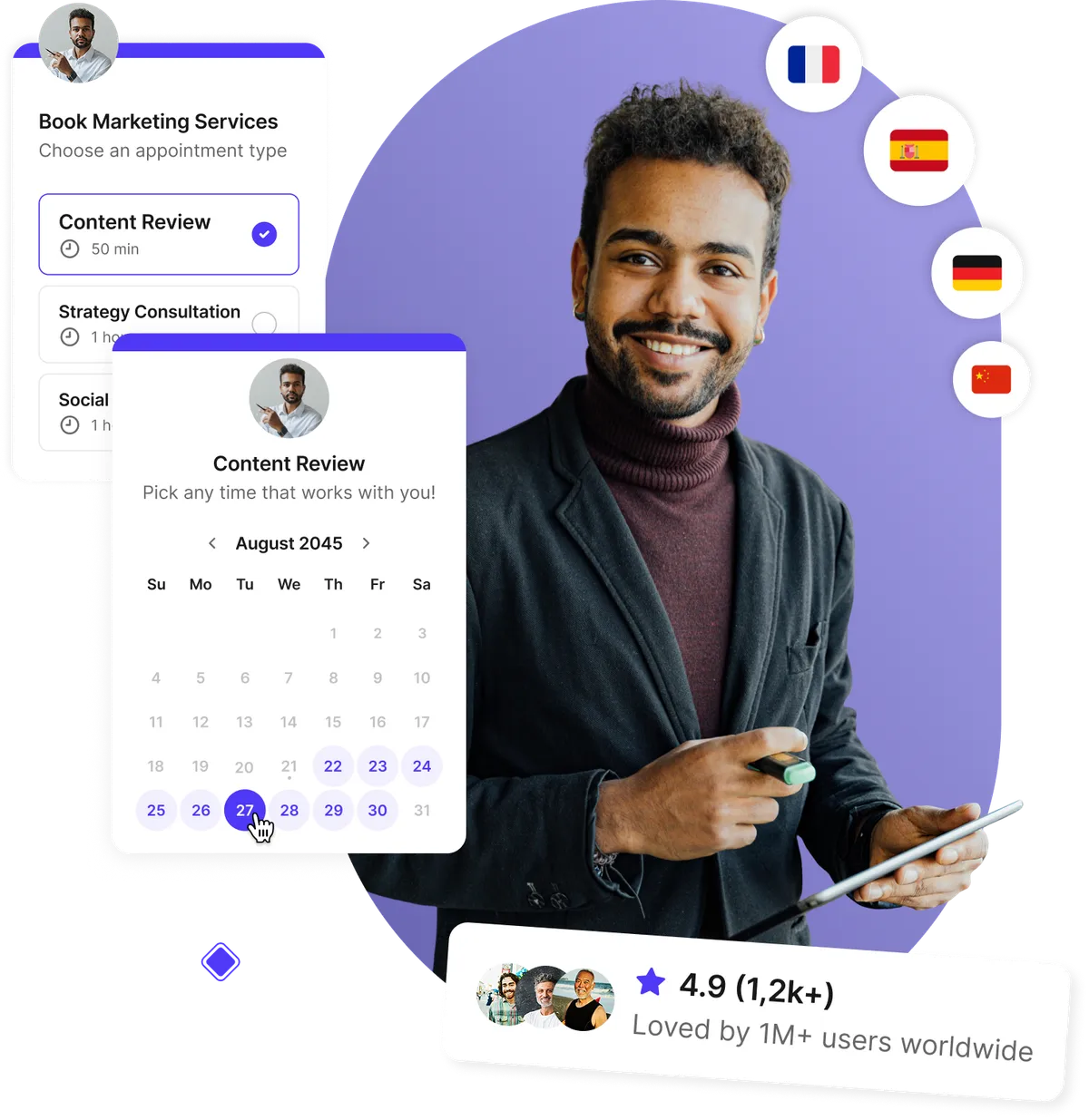 Logiciel de prise de rendez-vous marketing