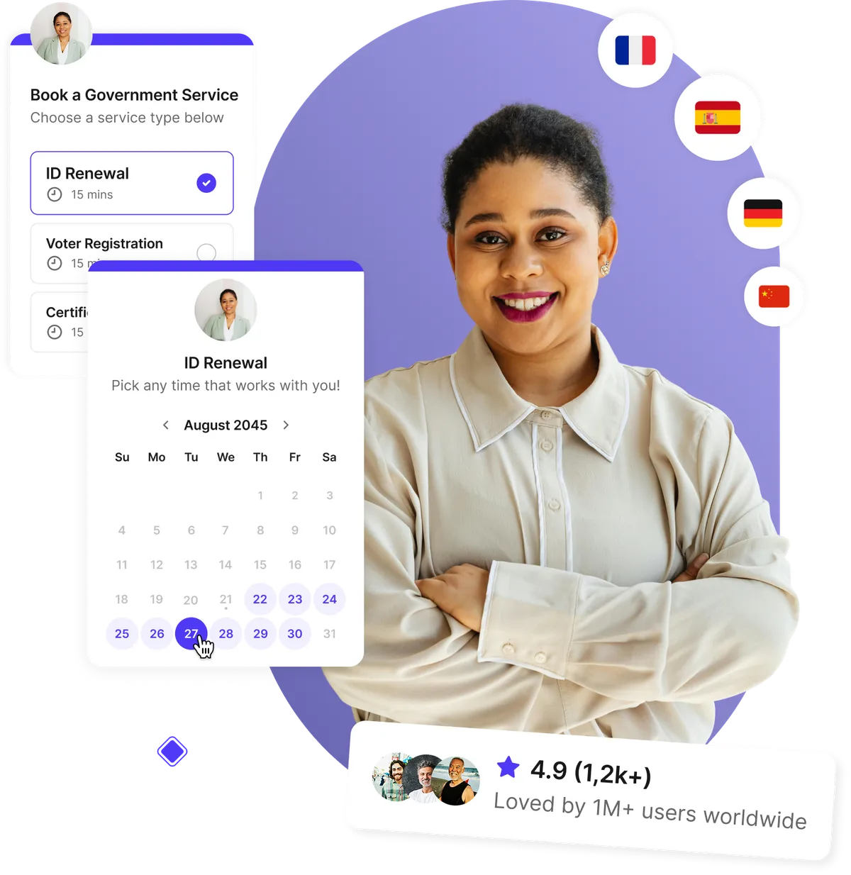 Logiciel de prise de rendez-vous administration