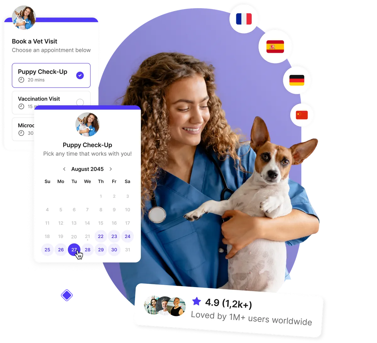 Logiciel de planification de rendez-vous vétérinaire