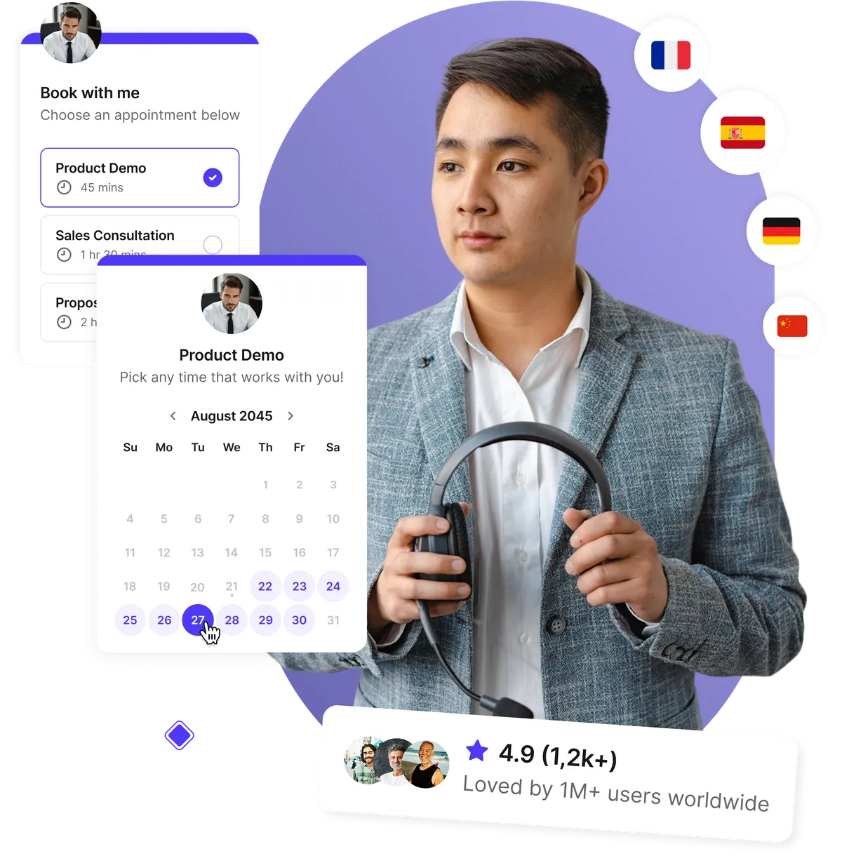 Logiciel de prise de rendez-vous commercial