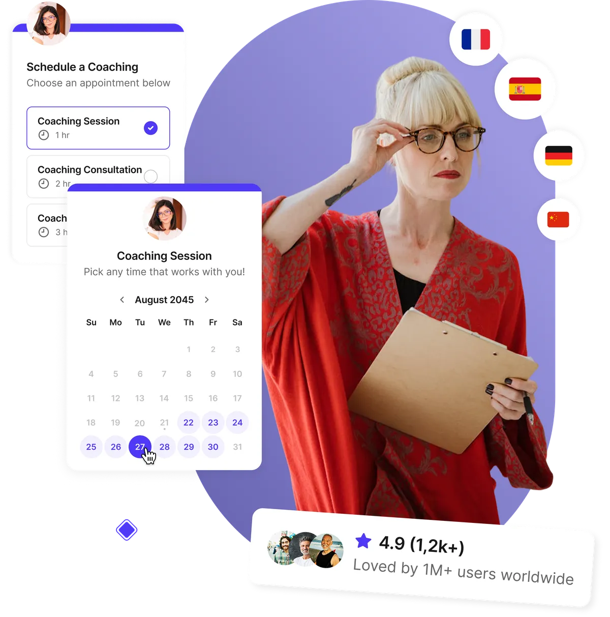 Coaching scheduling software