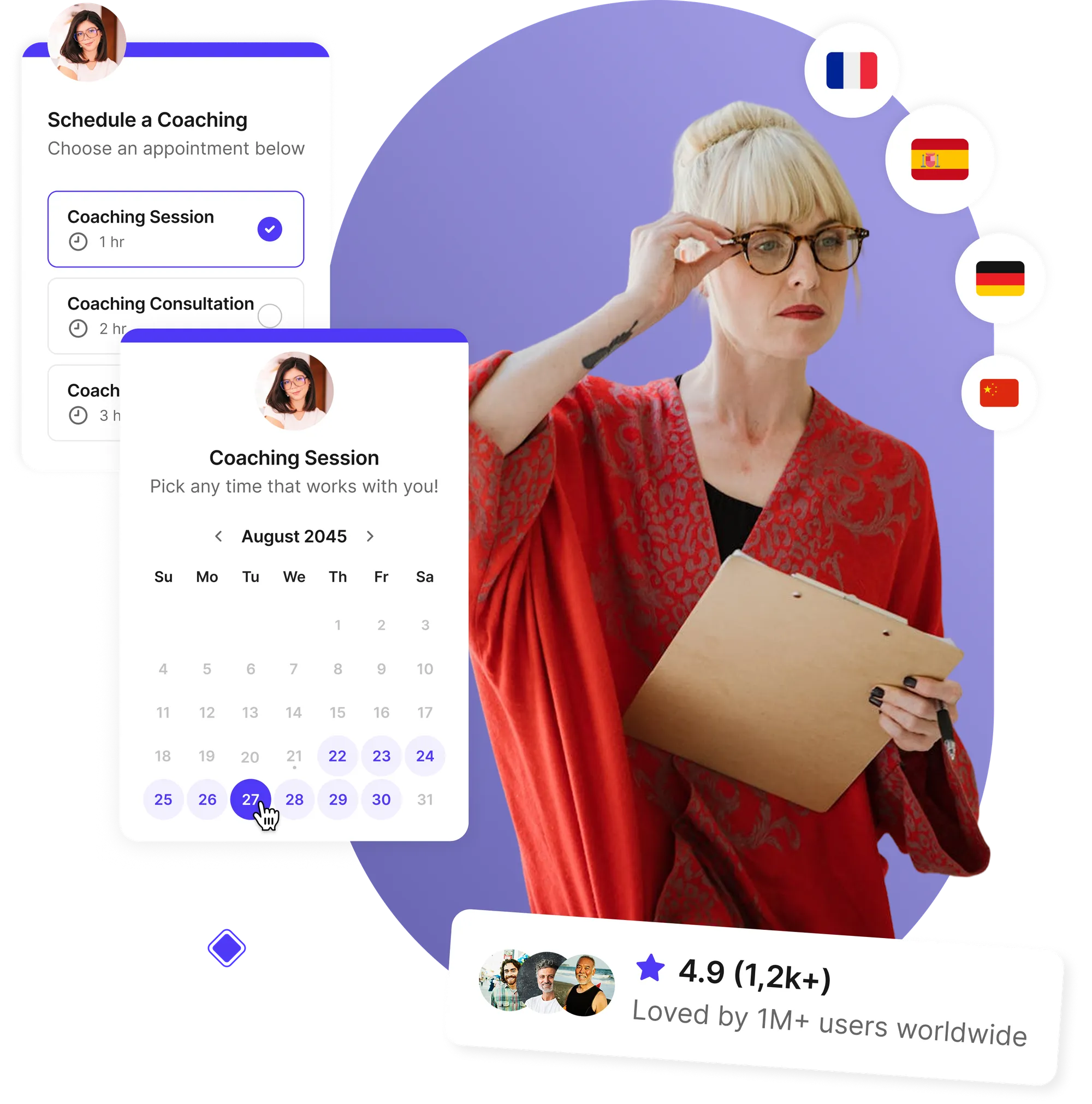 Coaching scheduling software