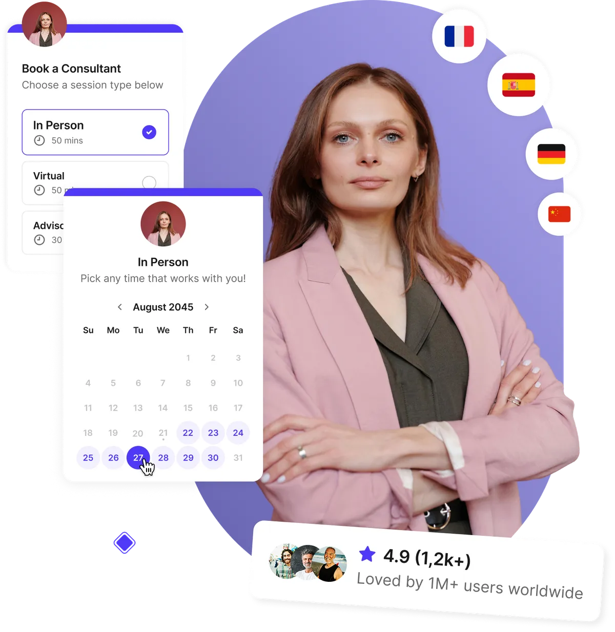 Consultant scheduling software