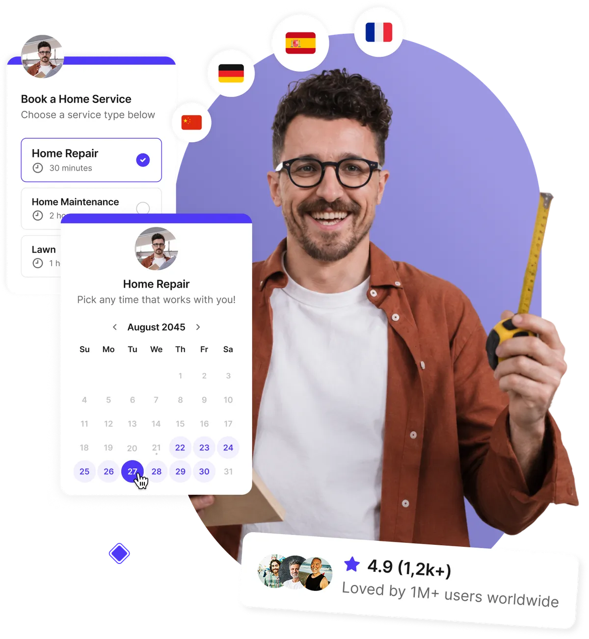 home service scheduling software for service businesses