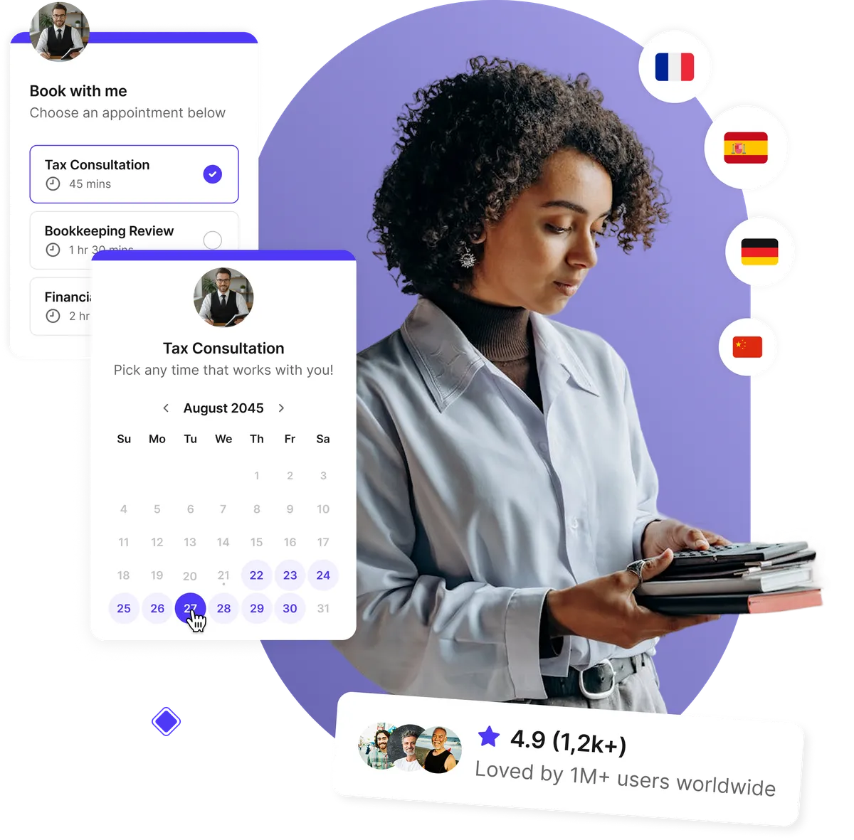 Logiciel de planification de rendez-vous pour comptables