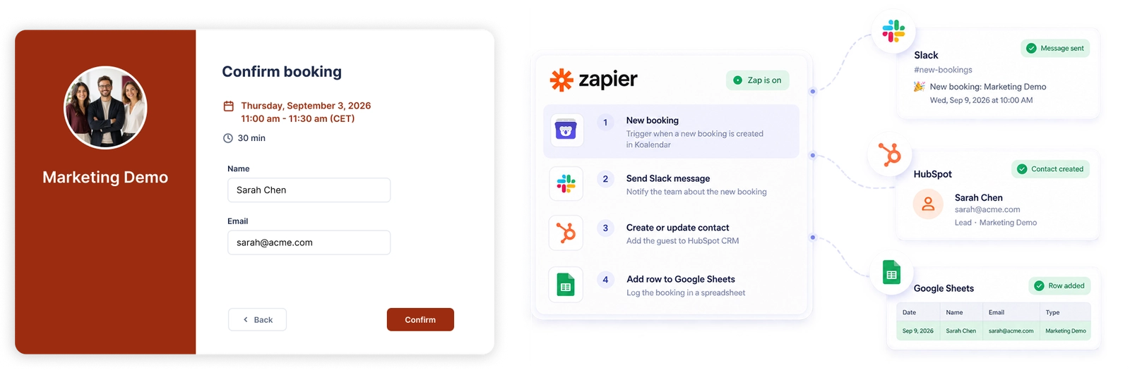 Scheduling automation with Zapier