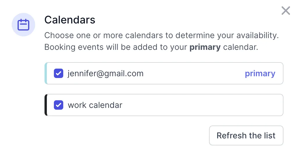 Sync Koalendar with your calendars