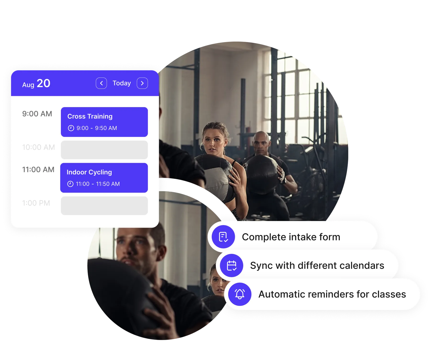 fitness scheduling system