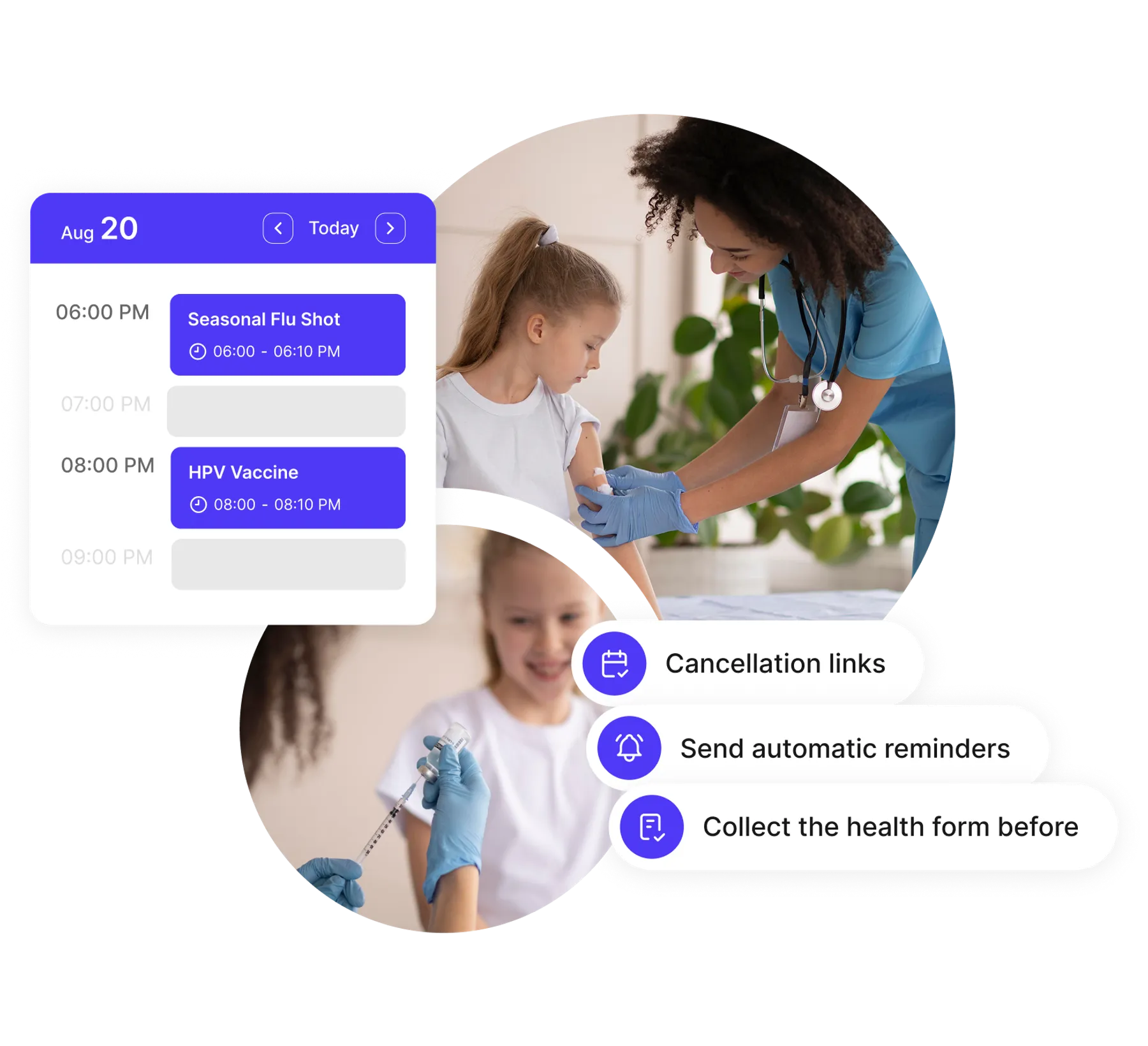 vaccine clinic scheduling software