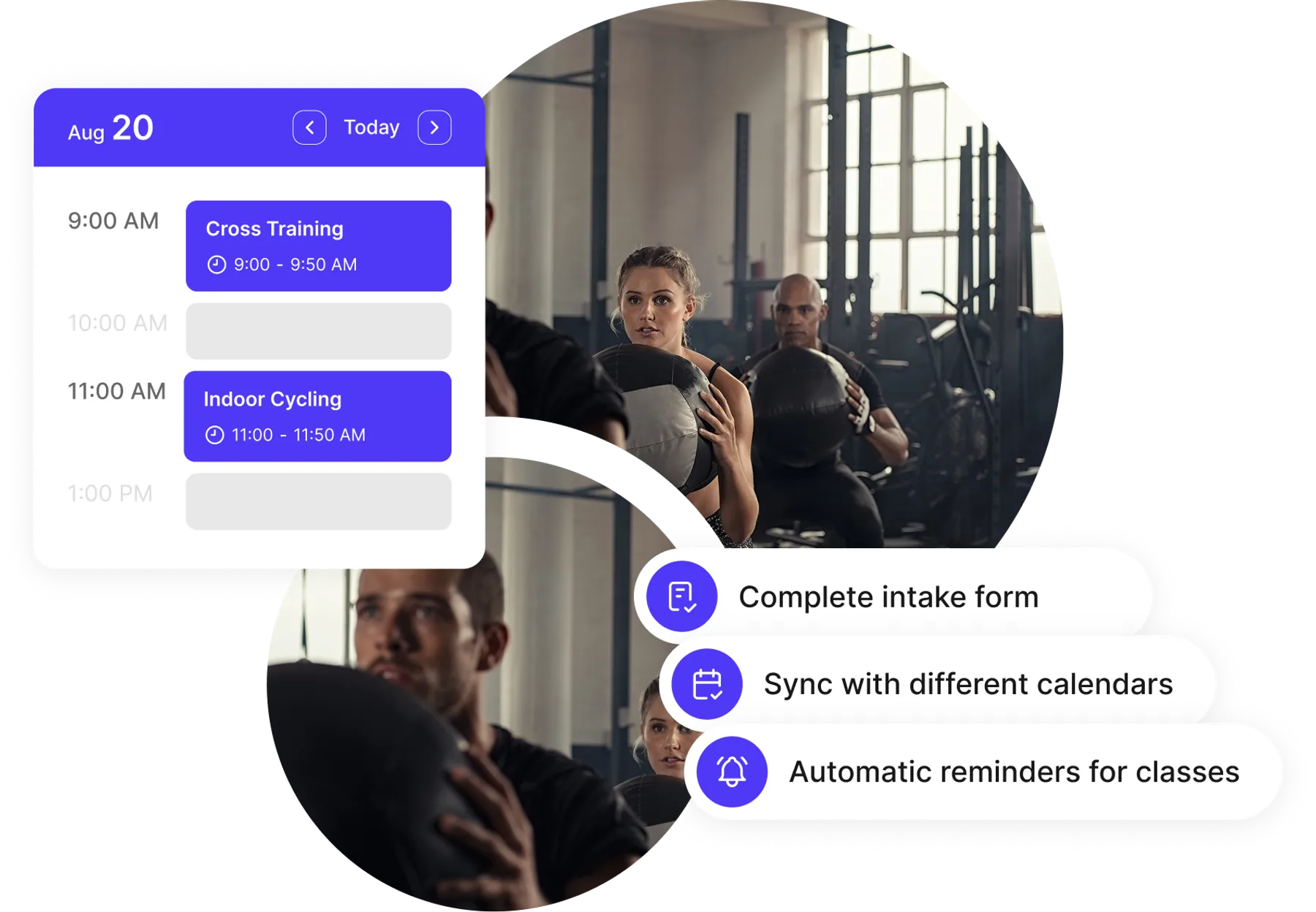 fitness scheduling system