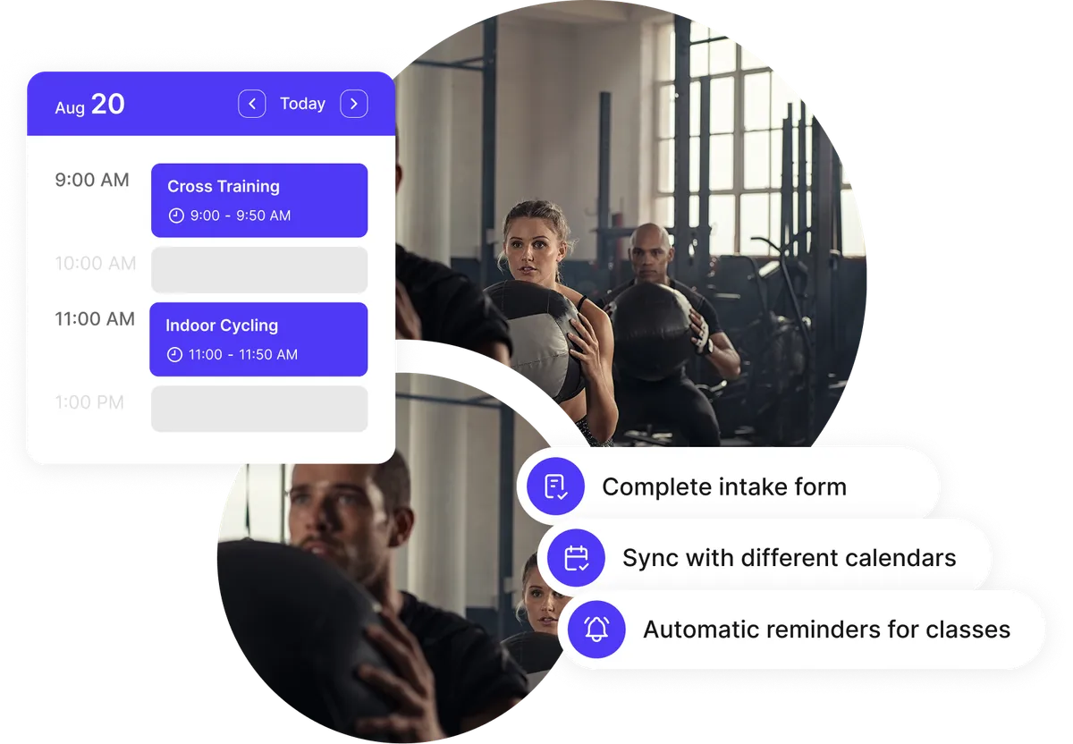 Système planification fitness