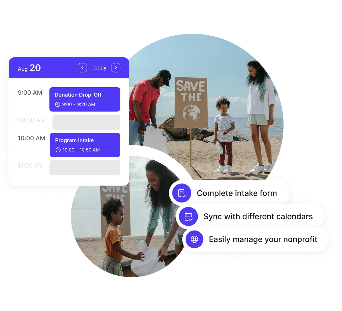 Gestion agenda association