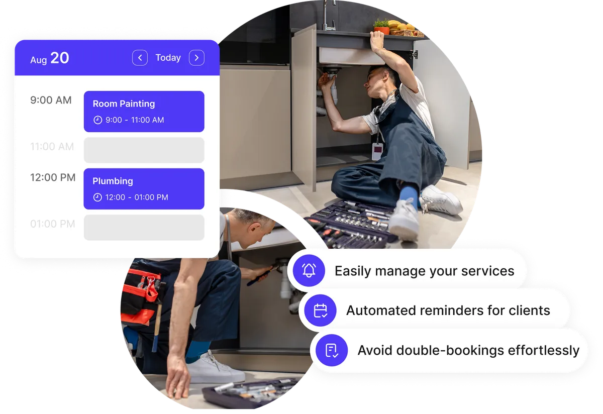 Schedule management view