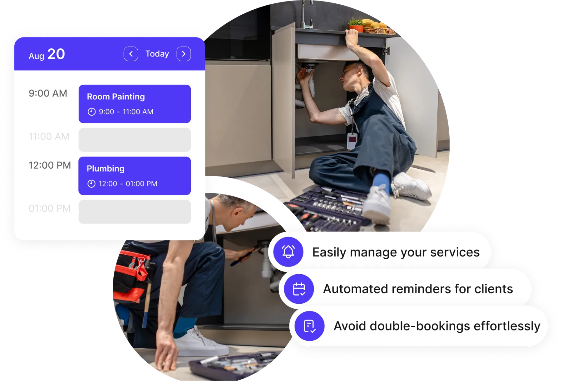 Schedule management view