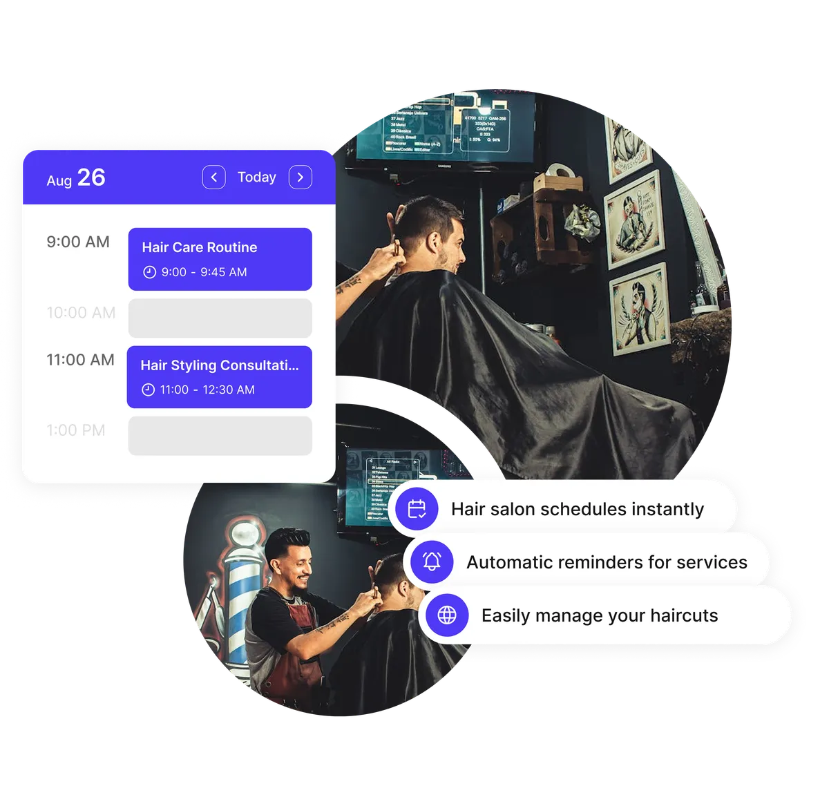 Planning de disponibilité des stylistes