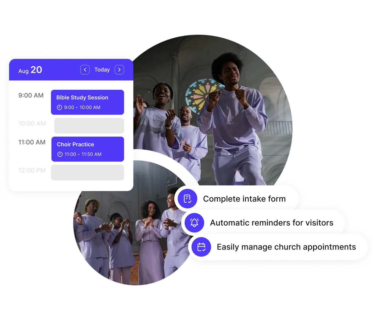 Système de planification pour églises